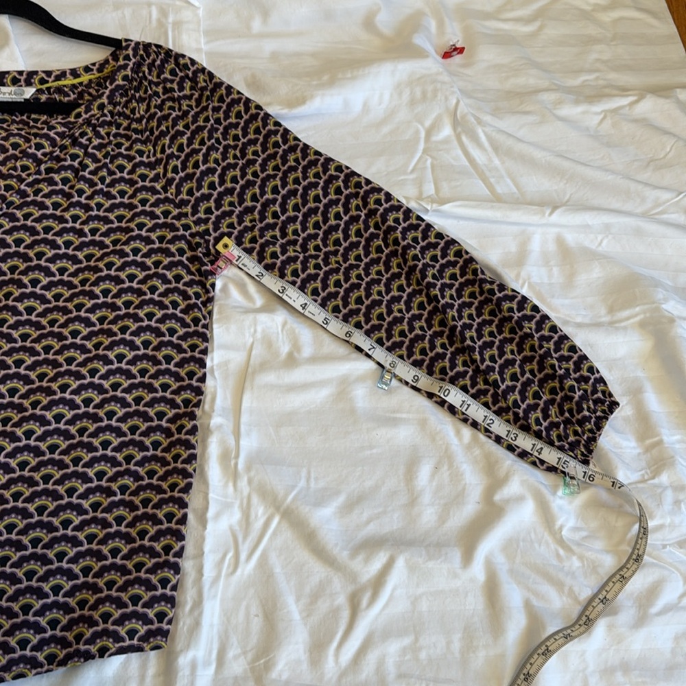 Boden Patterned Blouse - Picture 9 of 11